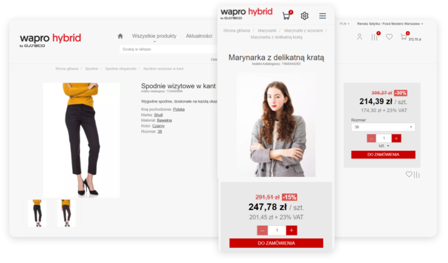 e-Commerce Standard - cenniki, promocje